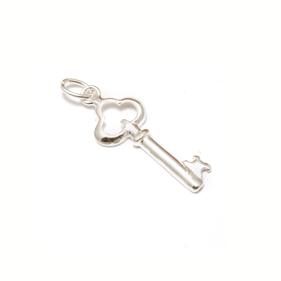 Charms & Solderable Accents Sterling Silver Key Charm